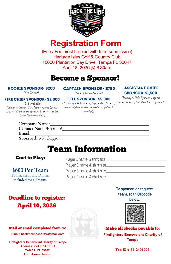 Firemen’s Benevolent Association of The City of Tampa, Inc